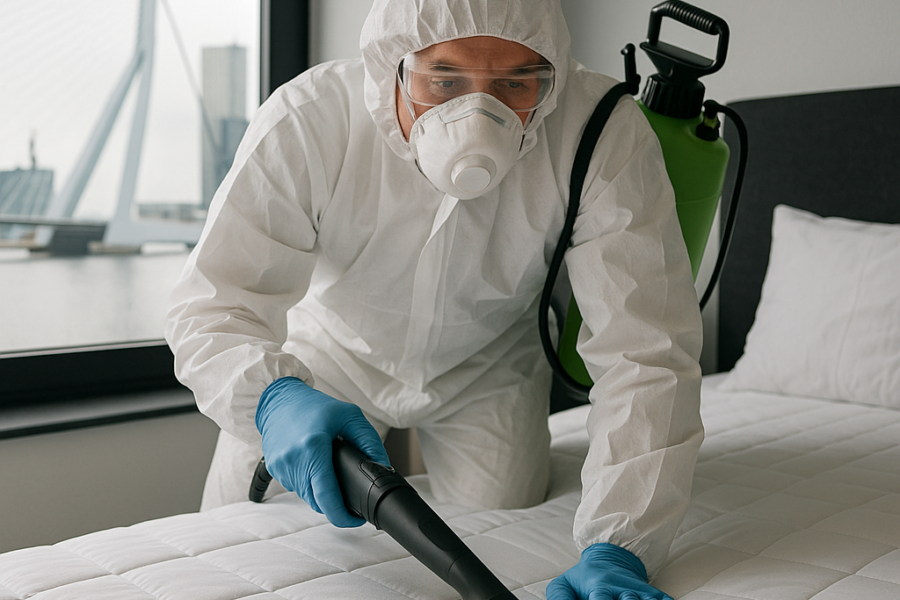 Afbeelding bij artikel: Effectieve Bedwantsen Bestrijding in Rotterdam door Raco Plaagdierbestrijding